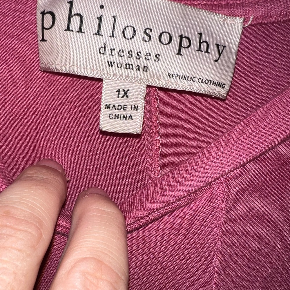 Philosophy Blush Sleeveless Dress - Picture 3 of 4